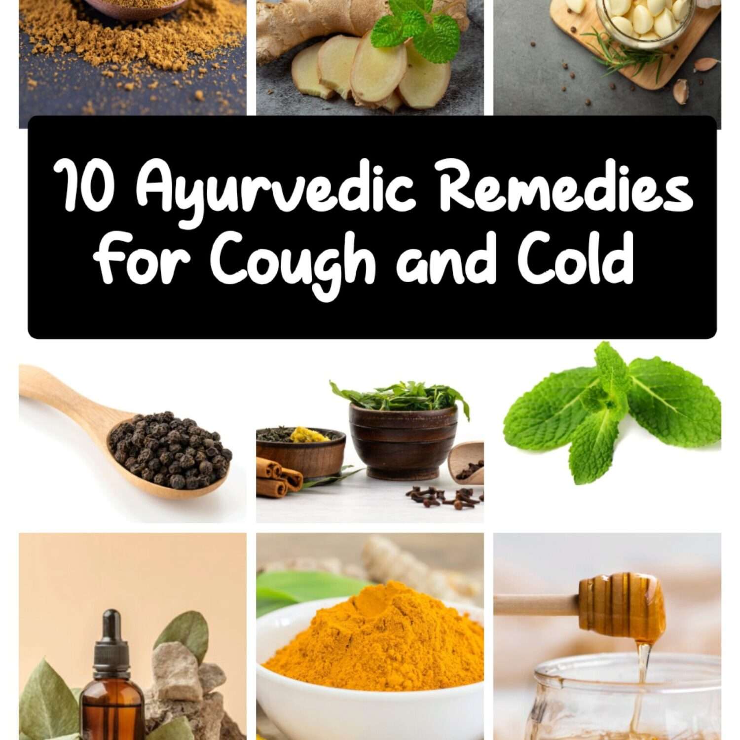 ayurvedic remedies for cough and cold